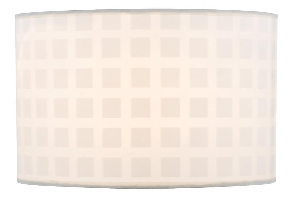 7.00" Height Drum Fabric Shade