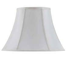CAL Lighting SH-8104/12-WH - 10" Tall White Fabric Shade