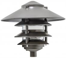 Dabmar D5412-BZ - PAGODA FIX 4 TIER 10"TOP 1/2"BASE 13W DL-S13-GU24 120V