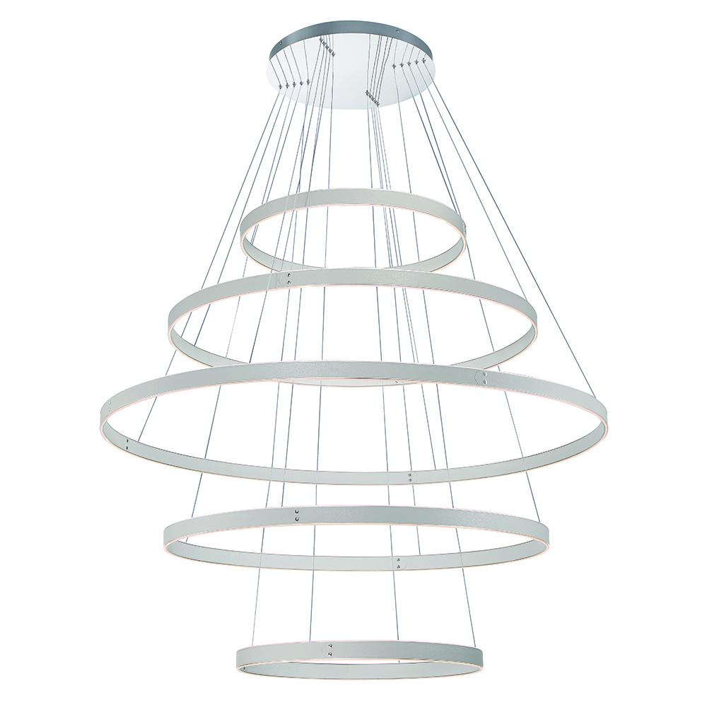 VERDURA,5 RING CHANDELIER,GRY