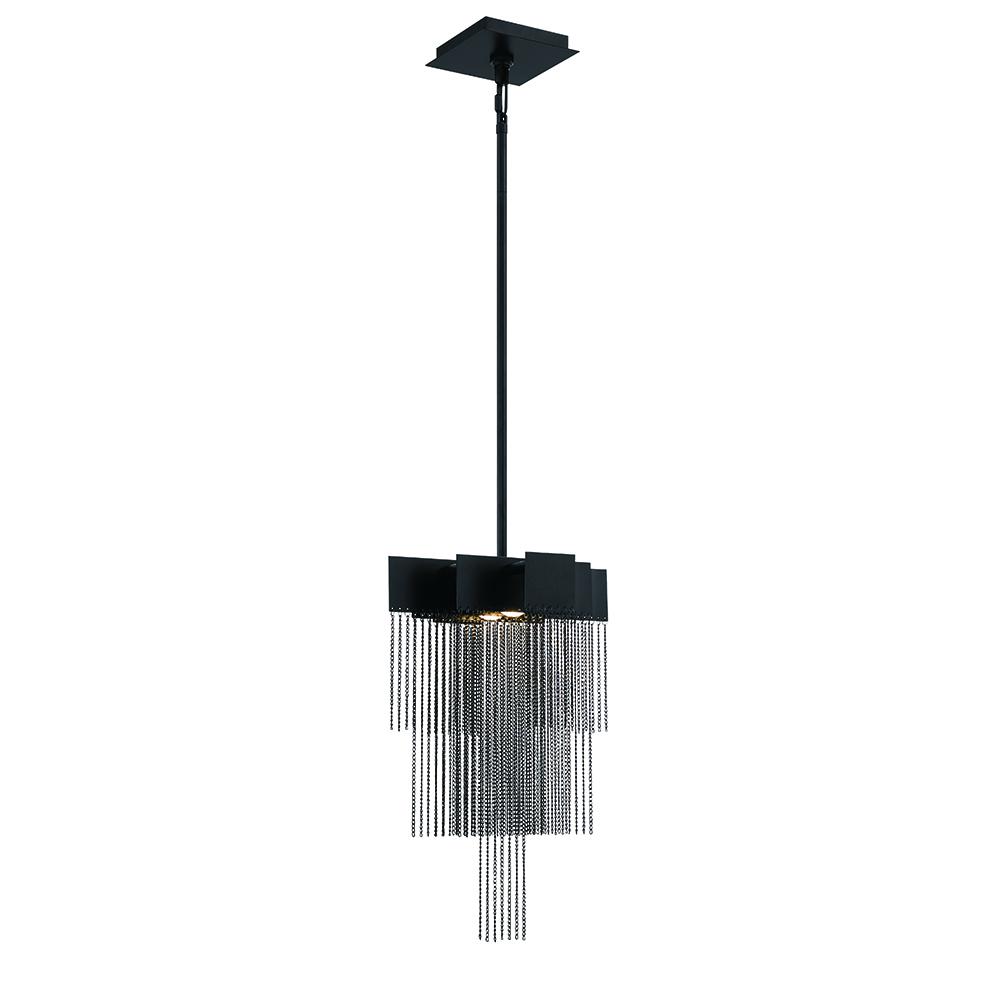 BLOOMFIELD,2LT MINI PEND,BLK