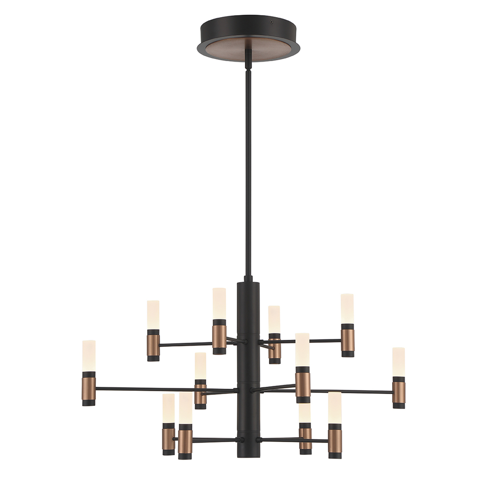 ALBANY,CHAND,12LT,LED,3TR,BLK