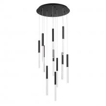 Eurofase 46477-019 - BENICIO-CHD-11LT-22IN-BLK-CR