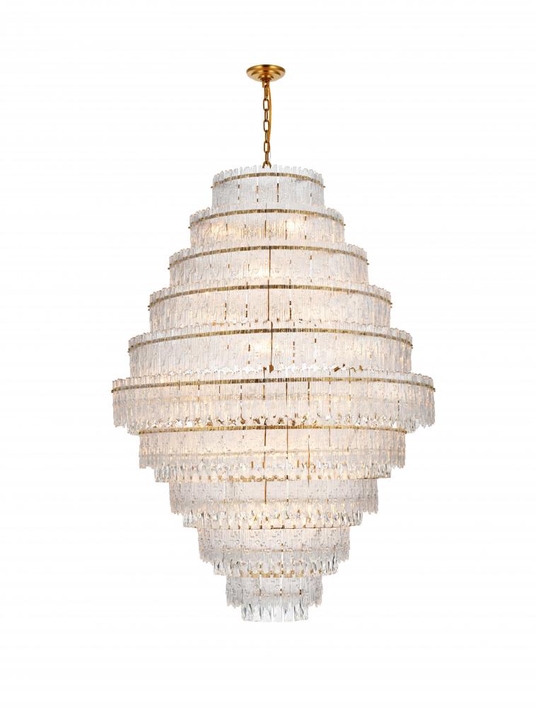 Emilia Hang D42"H60" E12 L33 Satin Gold