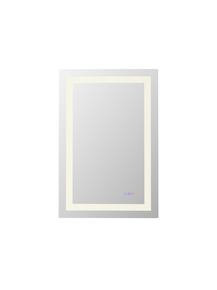 LED Mirror W24 H36 3000-6000K Dim
