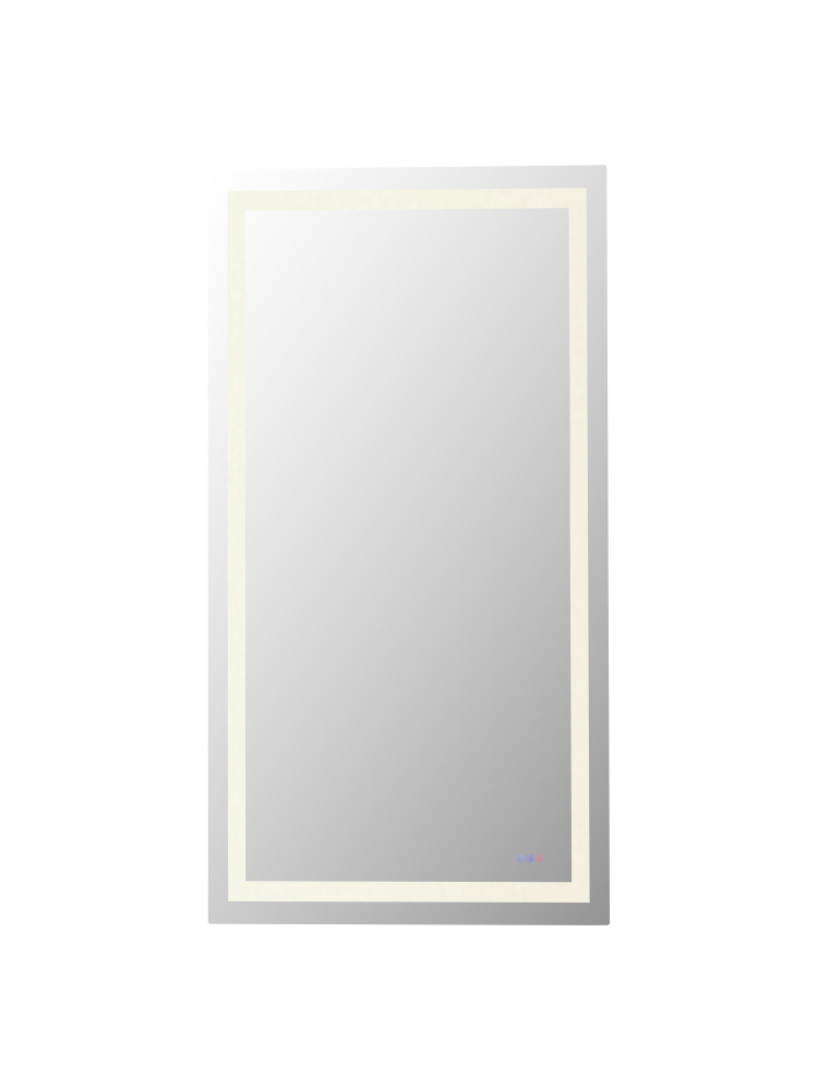 LED Mirror W36 H72 3000-6000K Dim