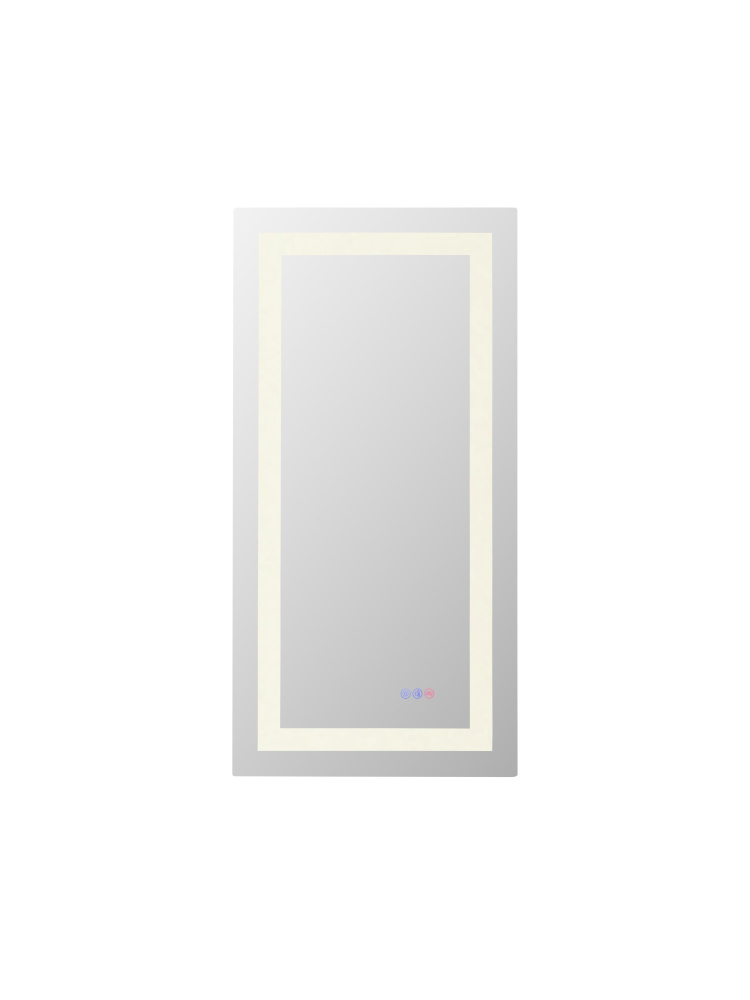 LED Mirror W42 H60 3000-6000K Dim