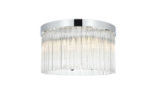 Elegant 1070F16C - Flush Mount D16"H10"L4 Chrome