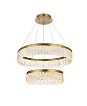 Elegant 2060G24SG - Rune Hang D24"xH4.5" 36W DIM 3CCT Satin Gold