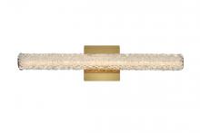 Elegant 3800W24SG - Bowen Wall Sconce W24" H5.5" E4.5" LED 12W DIM 3CCT  Satin Gold