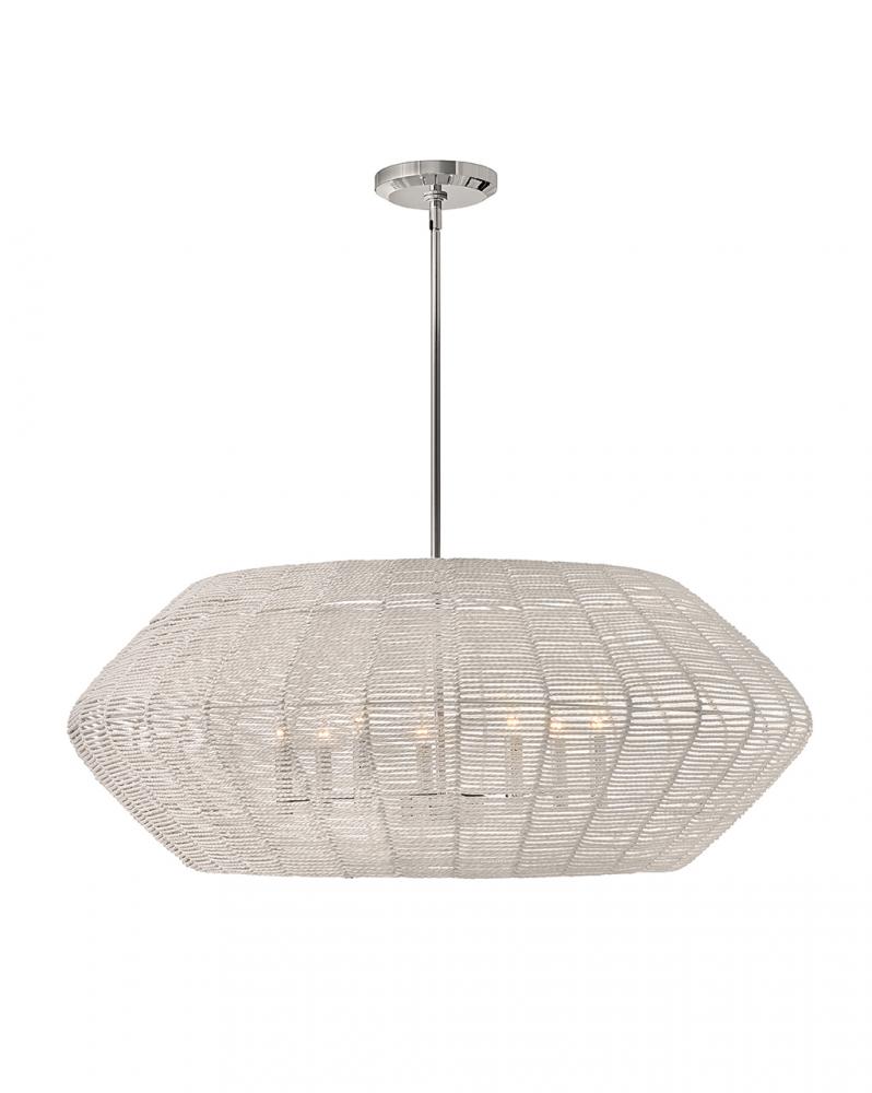 Large Convertible Drum Chandelier
